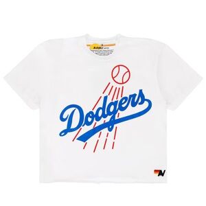 Aviator Nation Dodgers short sleeve limited edition, MLB T-shirt size small